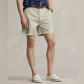 Polo Ralph Lauren 6” Burroughs Relaxed Fit Chino Shorts, Khaki Size 42 NEW $168