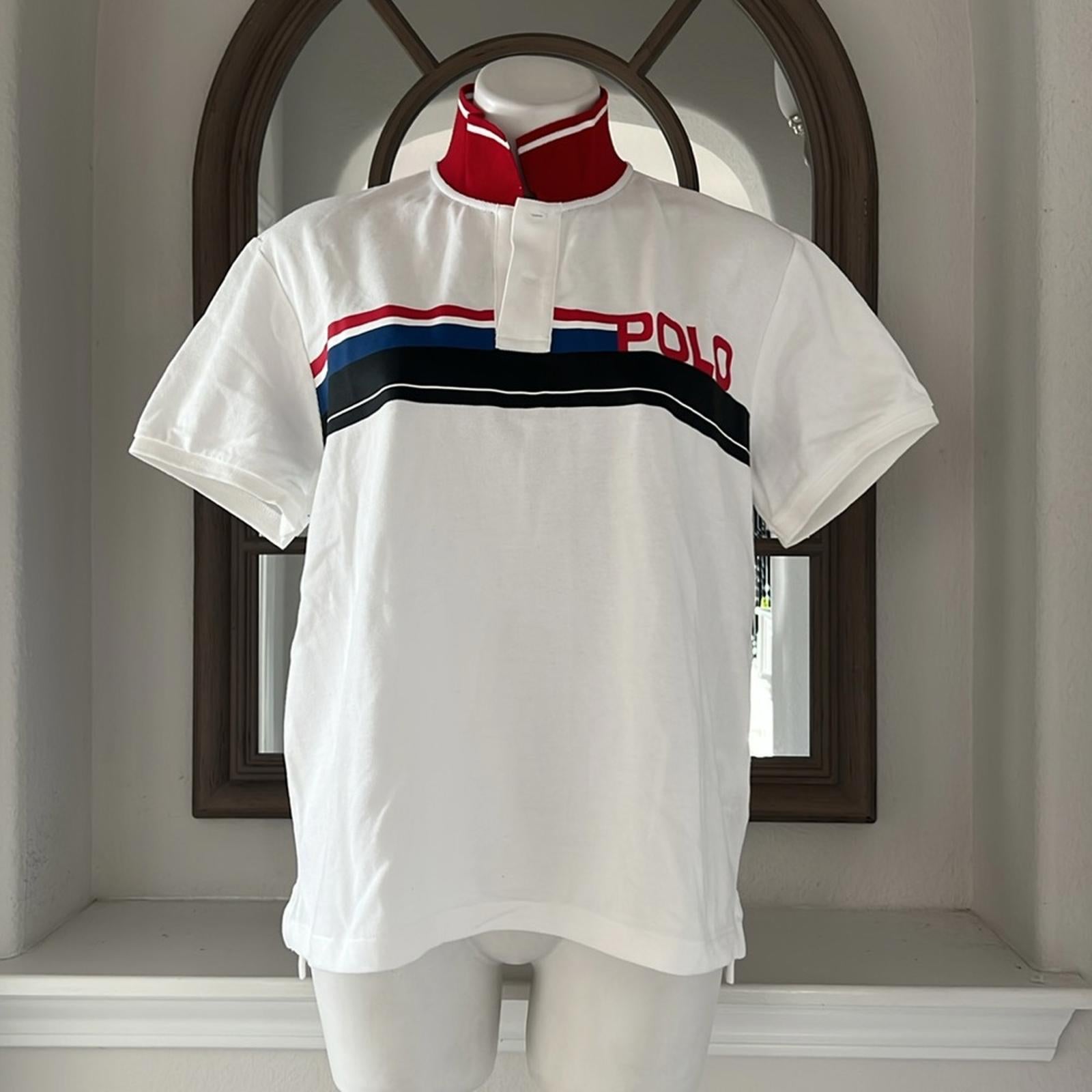 NEW Polo Ralph Lauren “Polo” Classic Fit Shirt in White, Size XL NEW w/o Tag