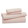 Hudson Park Collection Silk Supima Cotton Flat King Sheet in Blush Pink, NEW