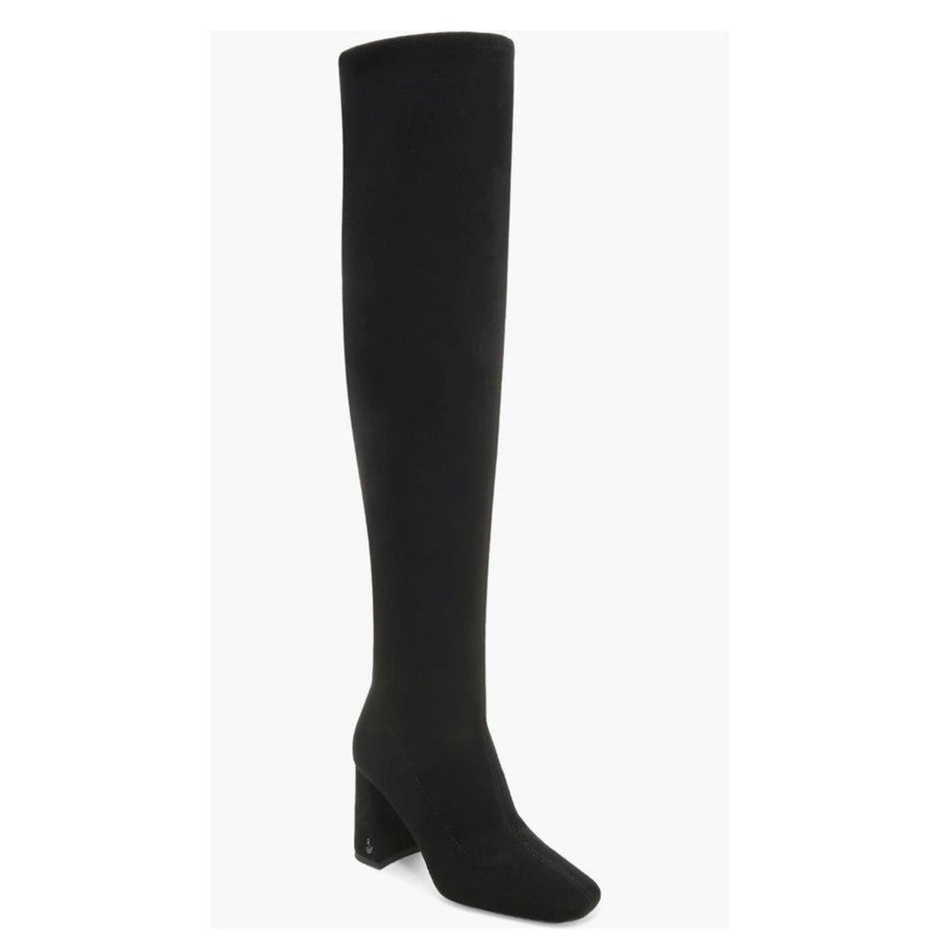 Sam Edelman Cosette Over-the-Knee Boots in Black Suede, REVOLVE Size 8.5 NEW