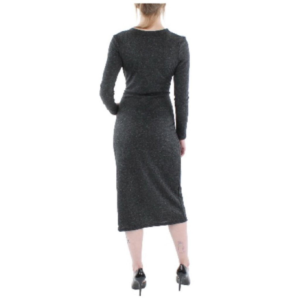 Aqua Crewneck Midi Sweaterdress in Charcoal, New w/Tag Retail $118