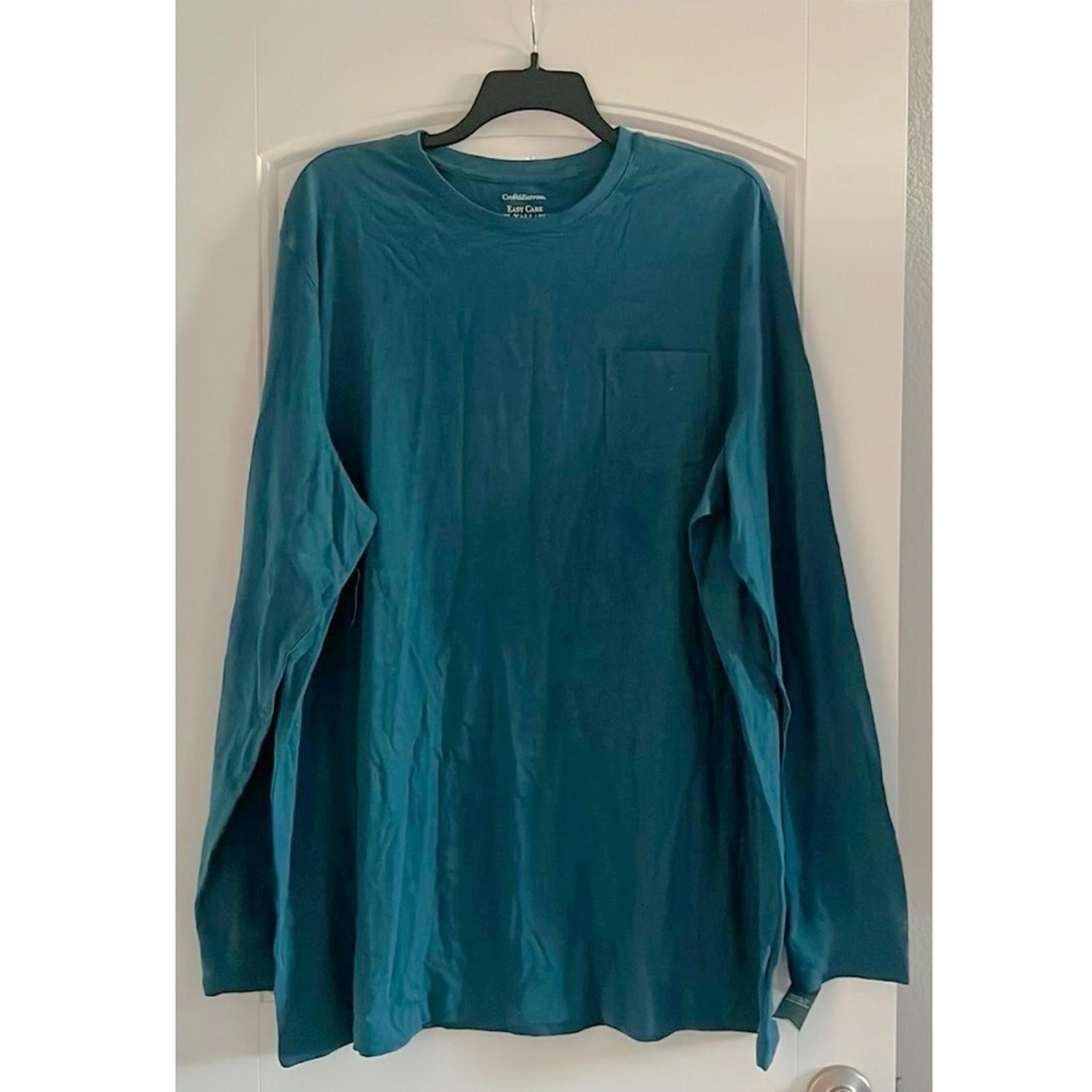 Croft & Barrow Easy Care Long Sleeve Top Size 3XL Tall New w/Tag