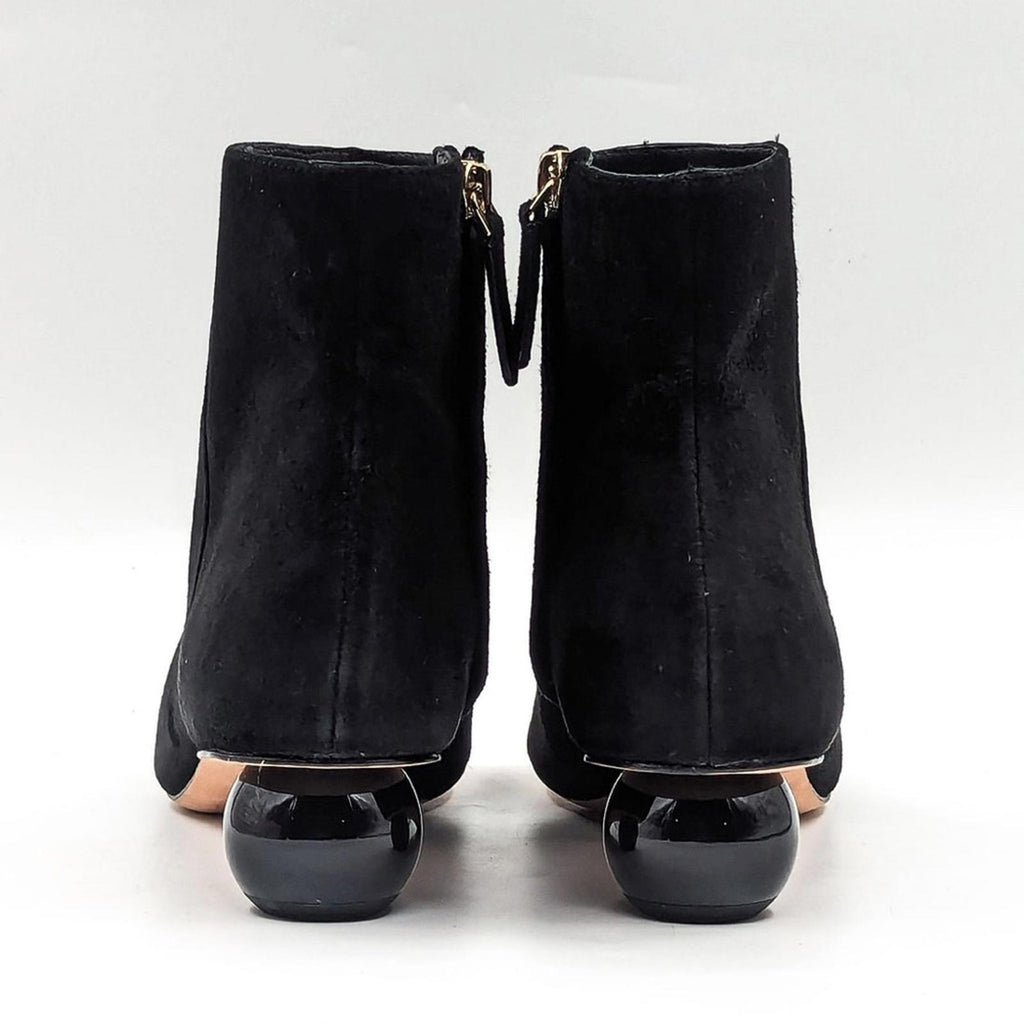 Kate Spade New York Sydney Pointed Toe Dress Booties Black, Size 5.5 New in Box