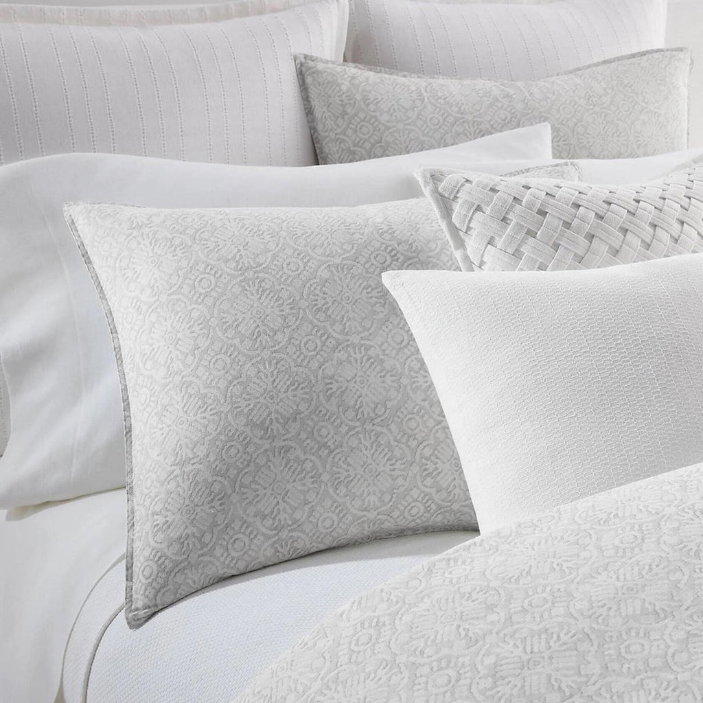 Lauren Ralph Lauren Emilia Tonal Medallion King Duvet Cover 3-Pc Set NEW $430