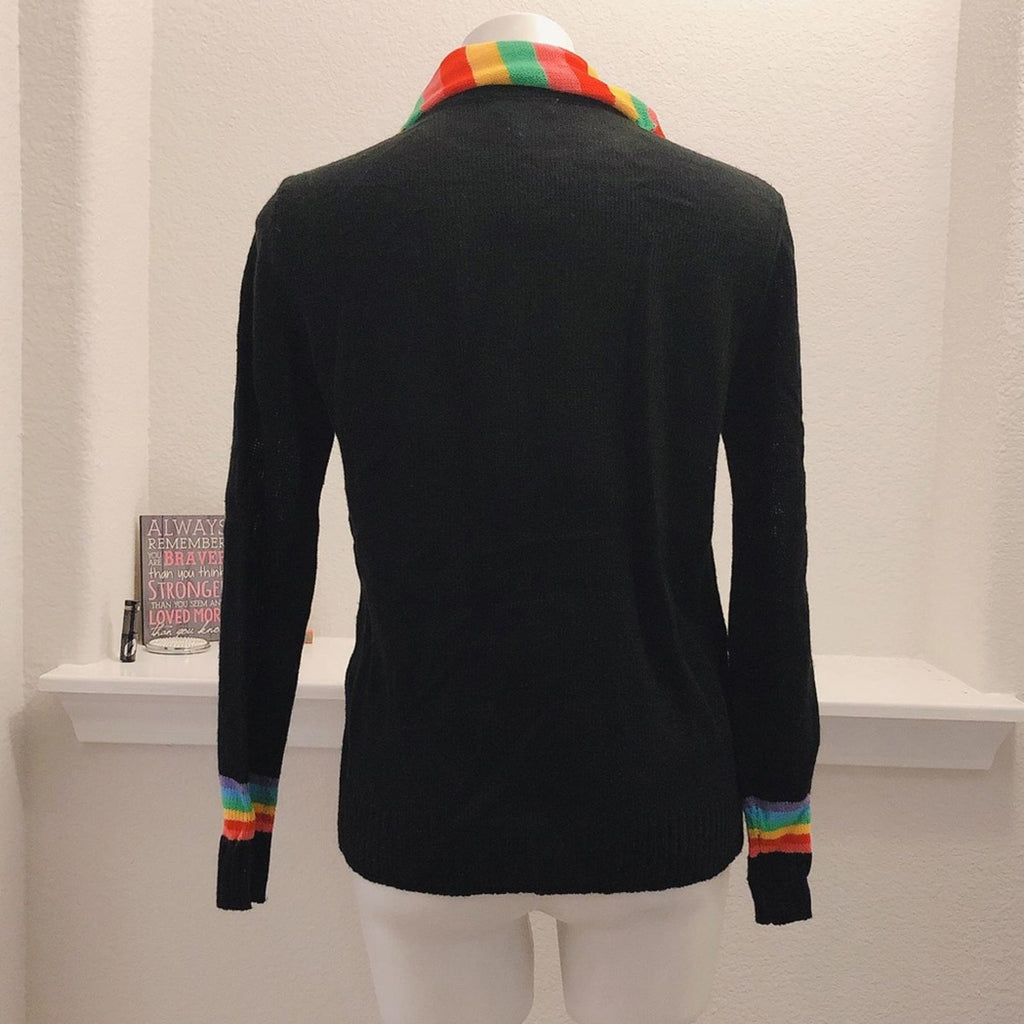 Self Esteem 2-Pc Crewneck Christmas Sweater w/Infinity Scarf, Size M New w/Tag