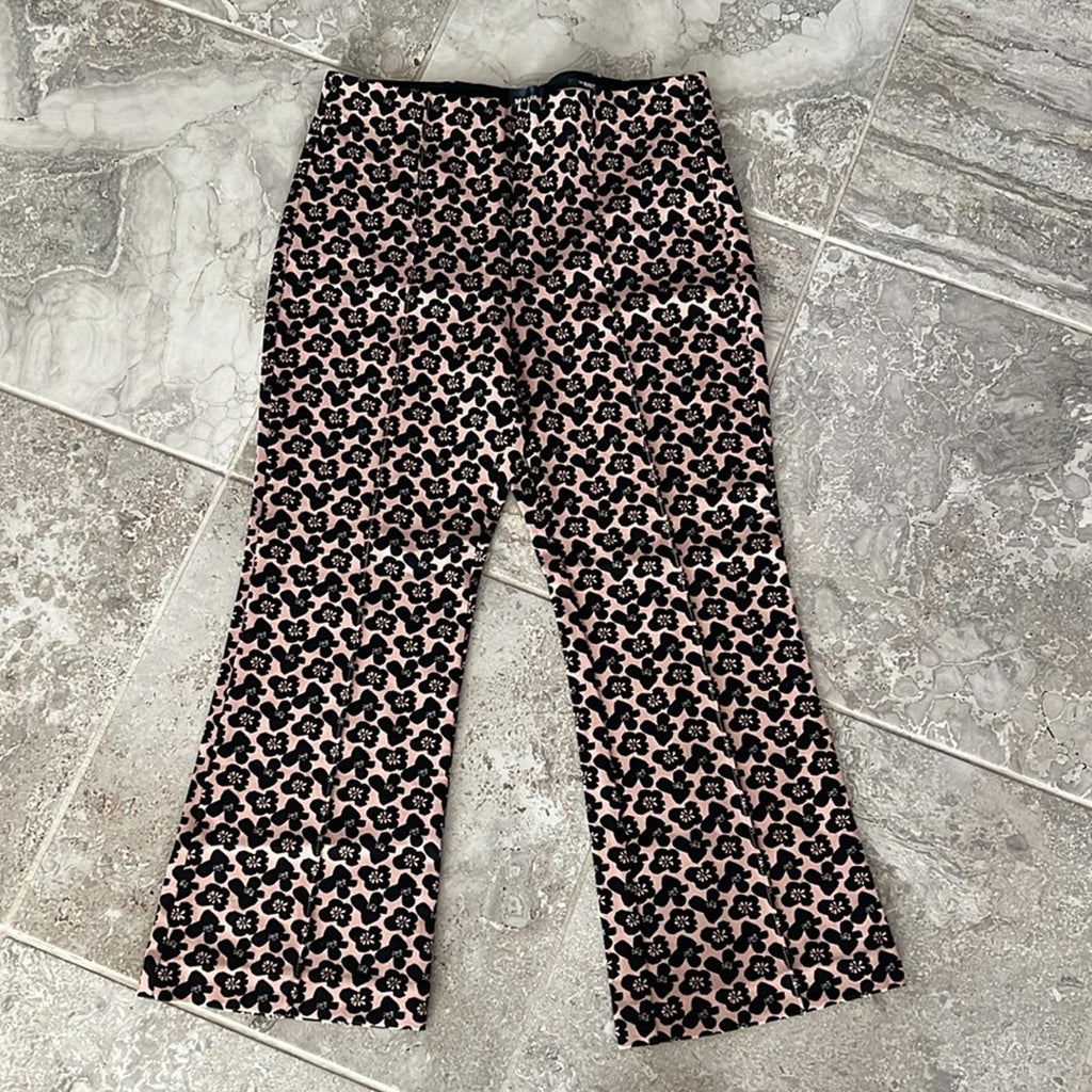 Anthropologie Maeve The Margot Kick-Flare Cropped Pants, Size S NEW w/o Tag