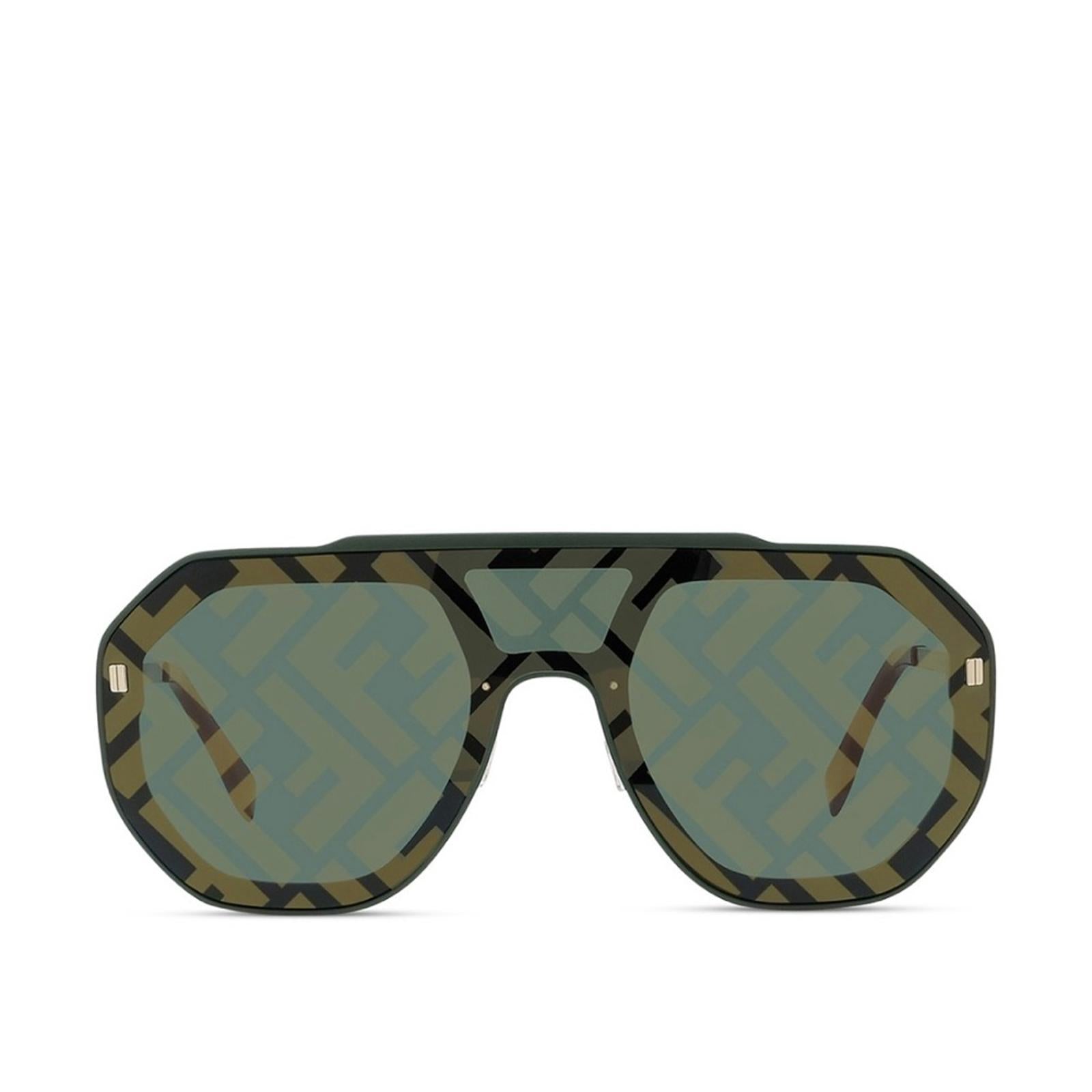 Fendi FF Evolution Mask Sunglasses with Case 142mm, New w/Tag, Full Inclusion