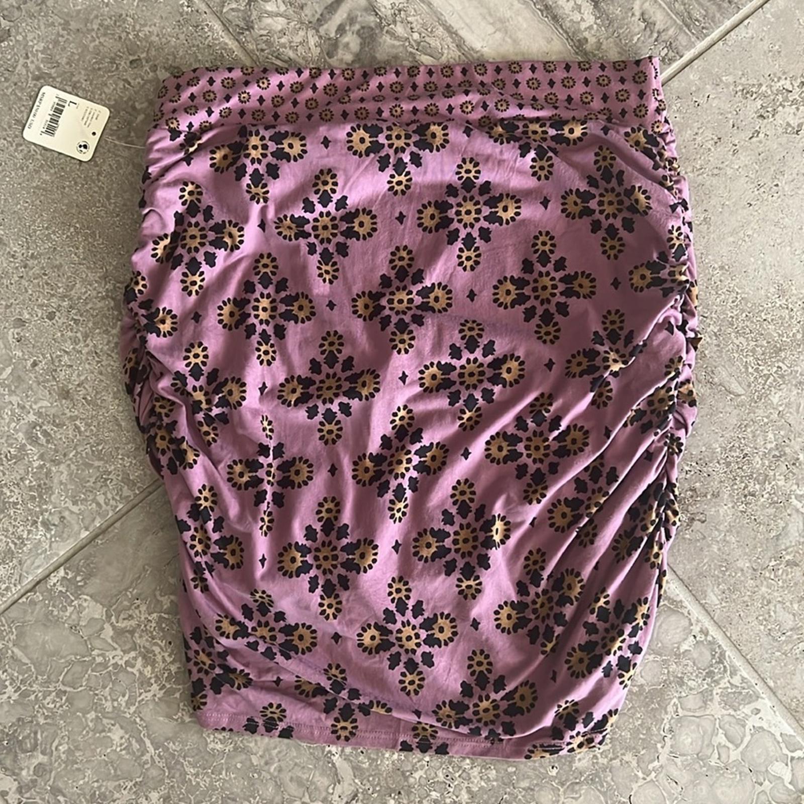 Free People She’s Something Else Mini Skirt, Smoky Lilac, Size S New with Tag