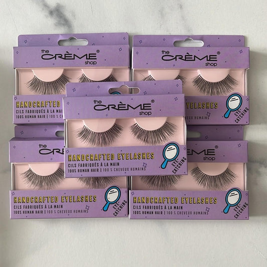 X5 Pairs The Crème Shop Handcrafted EyeLashes