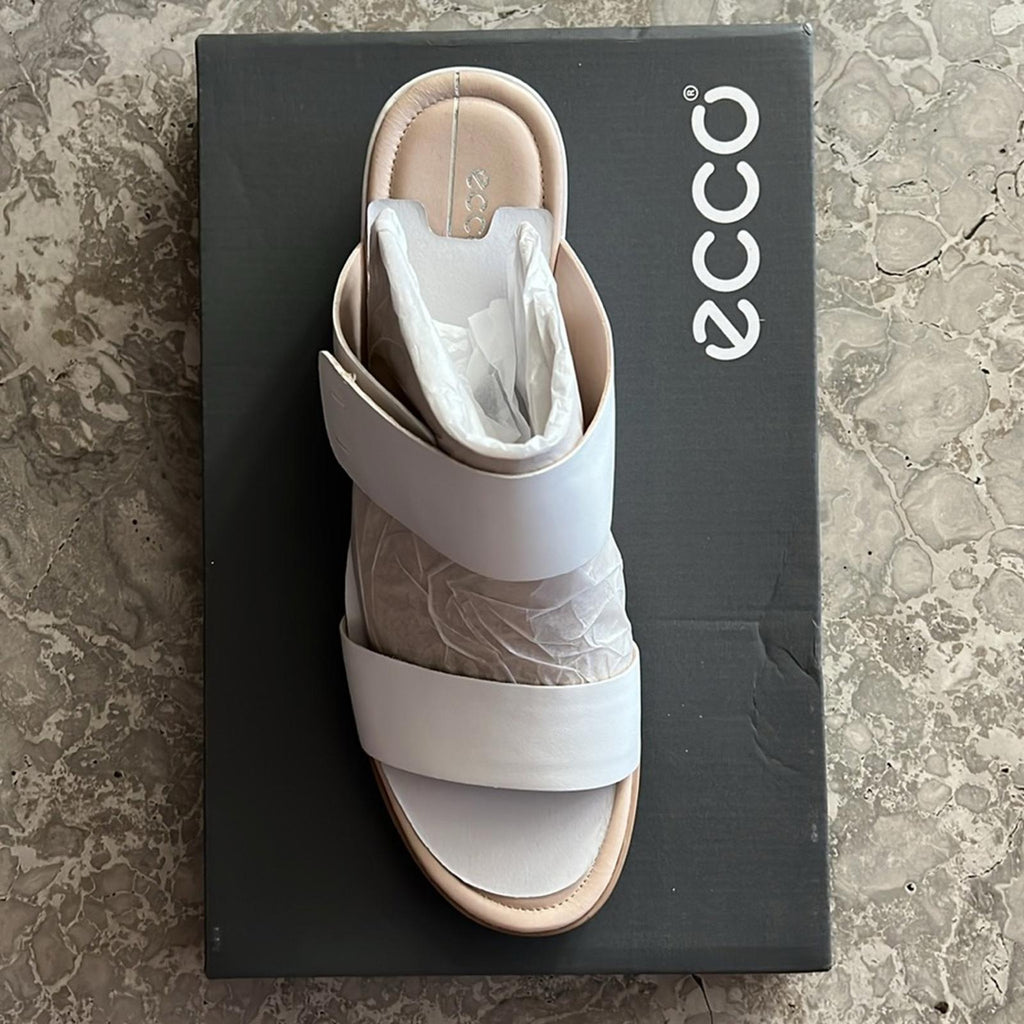 ECCO Shape 35 Wedge 2-Strap Sandals, Size EU 41 | US 10-10.5 NEW in Box $150