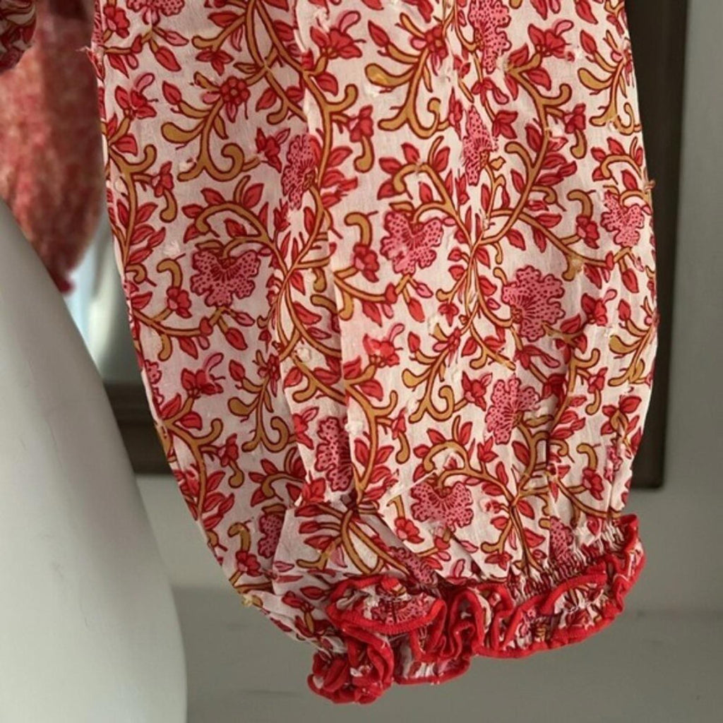 Poupette St. Barth Nana Off the Shoulder Top, Size XS NEW w/Tag $140
