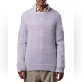 NN07 Walther 6526 Solid Regular Fit Crewneck Sweater in Lavender, NWT, Size S