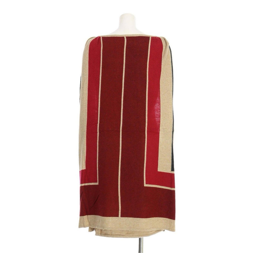 NWT Vertigo Claudia Aplaca Wool Blend Cape Dress. Size L New w/Tag Retail $170