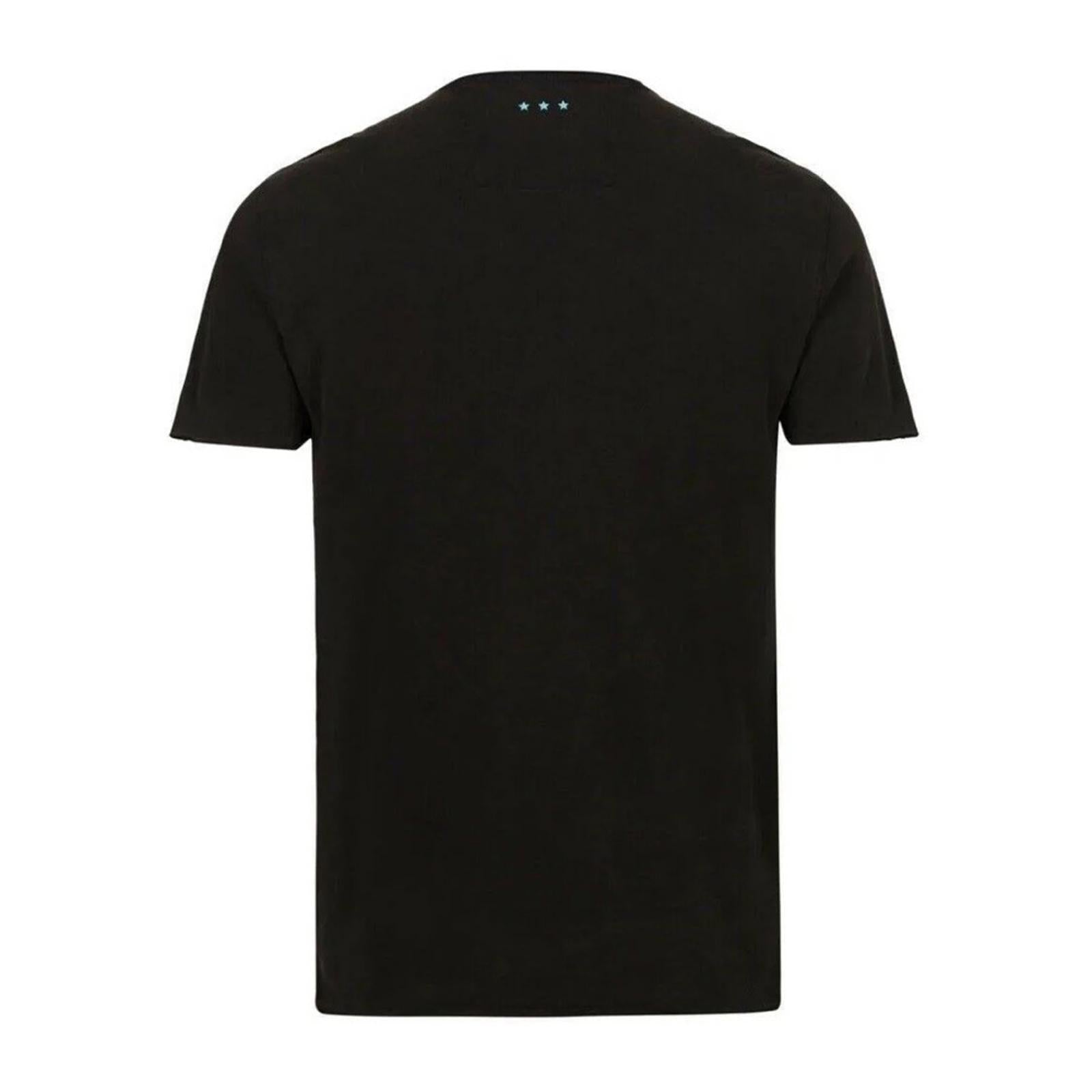 John Varvatos Electrified Vintage Crew Neck Tee in Black, Size XL New w/Tag
