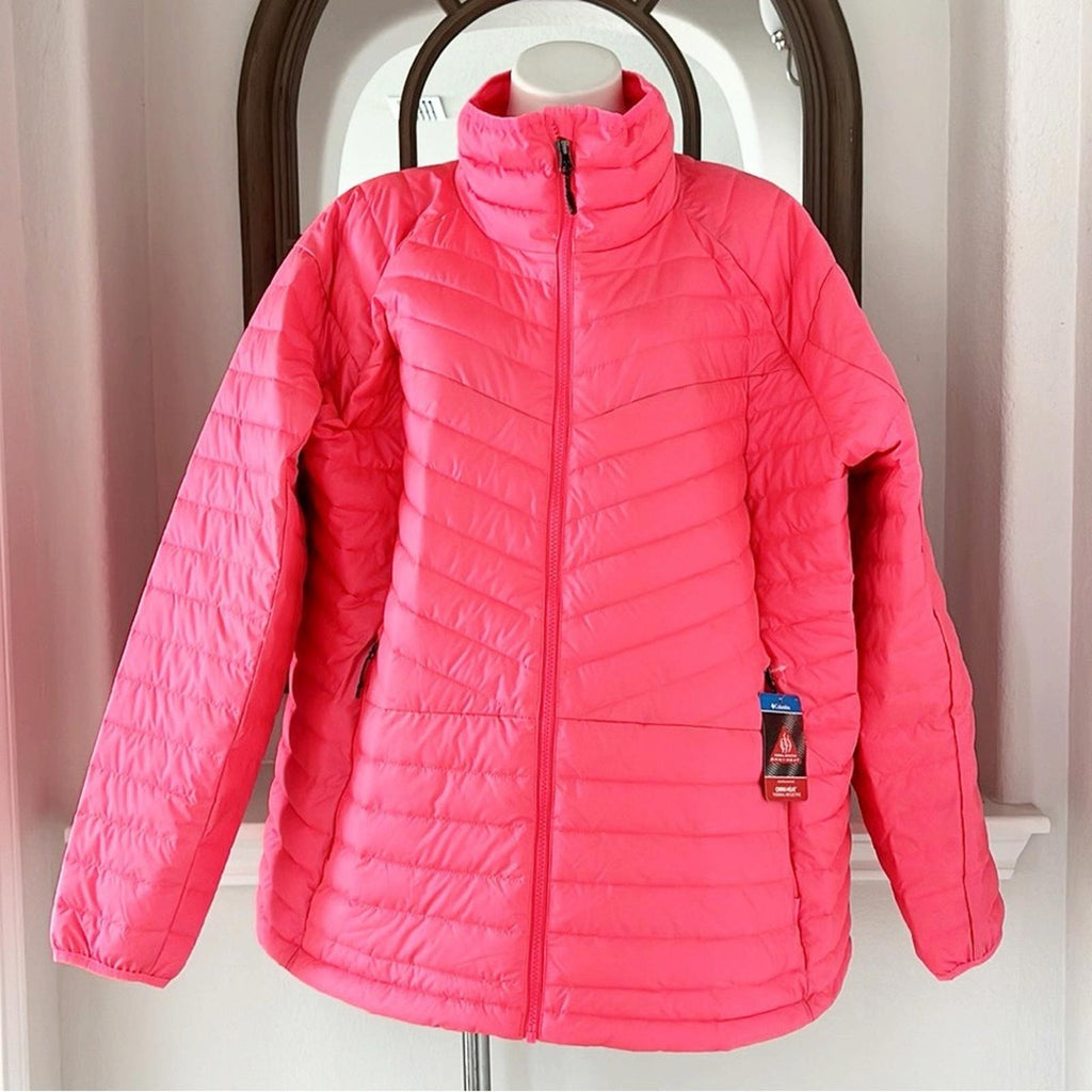 Columbia Powder Lite Quilted Mock-Neck Puffer Coat, NWT, Plus Size 3X