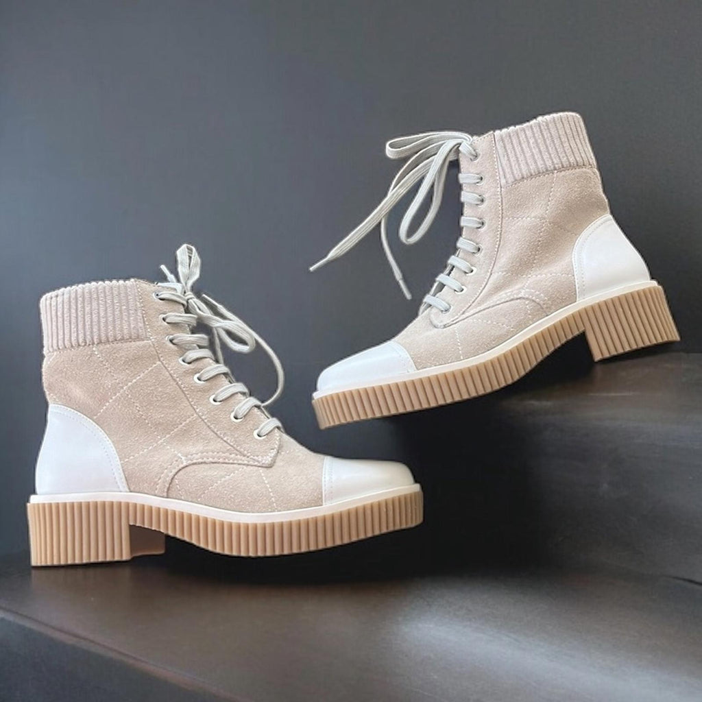 Vaneli Mage Boots in Light Grey Nival Combo, Size 7
New w/o Box Retail $250