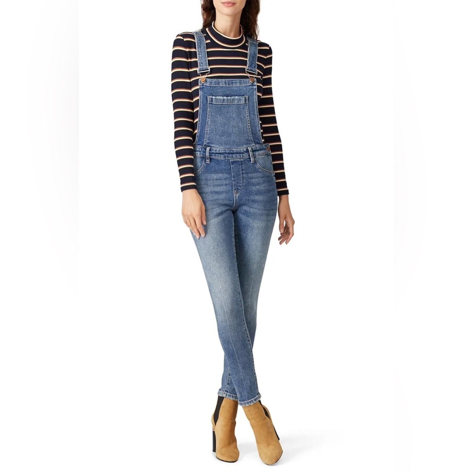 BlankNYC It's Vintage Overalls Denim in Blue, EXCELLENT, Size 27
