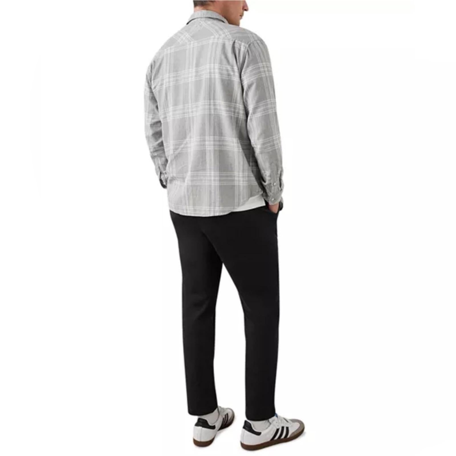 Rails Wyatt Relaxed Fit Shirt in Castle Grey Heather, Size L NEW w/Tag $148