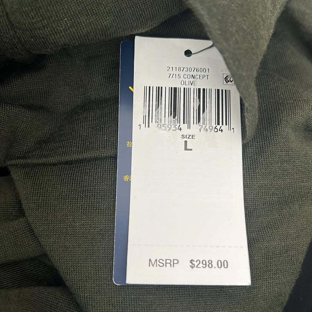 Polo Ralph Lauren Wool-Blend Turtleneck Midi-Dress Size L New w/Tag Retail $298