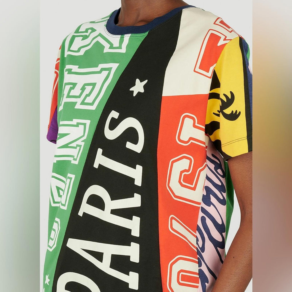 KENZO Flag Print Oversize Cotton T-Shirt, Size S New w/Tag