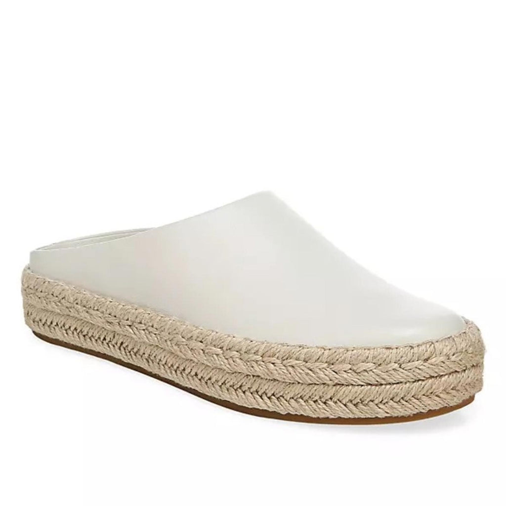 Vince Women's Ulla Slip On Espadrille Flats/ Mules, Off White Size 11 New in Box