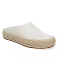 Vince Women's Ulla Slip On Espadrille Flats/ Mules, Off White Size 11 New in Box
