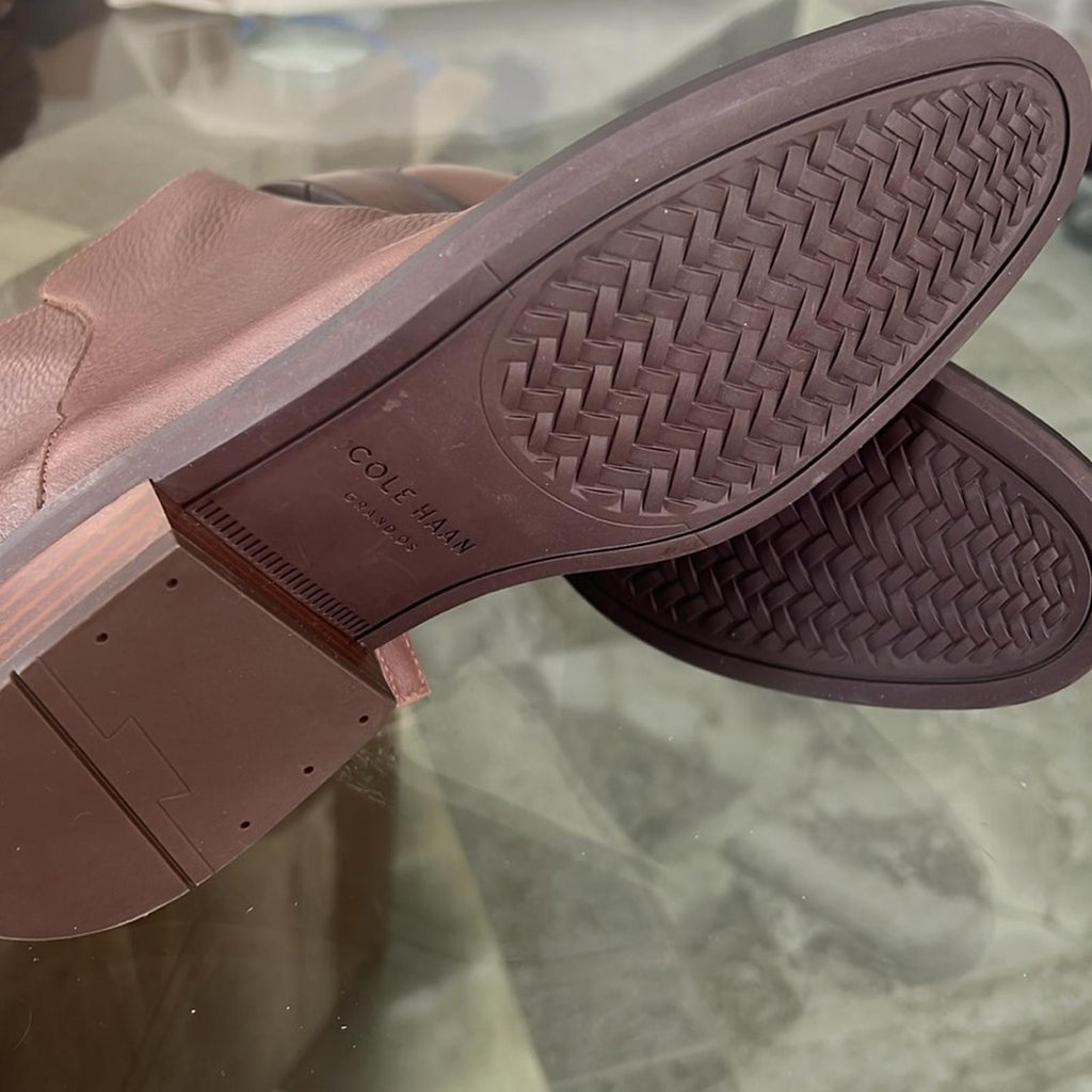 COLE HAAN Waterproof River Chelsea Booties, Sequoia Le Size 7, New w/o Box