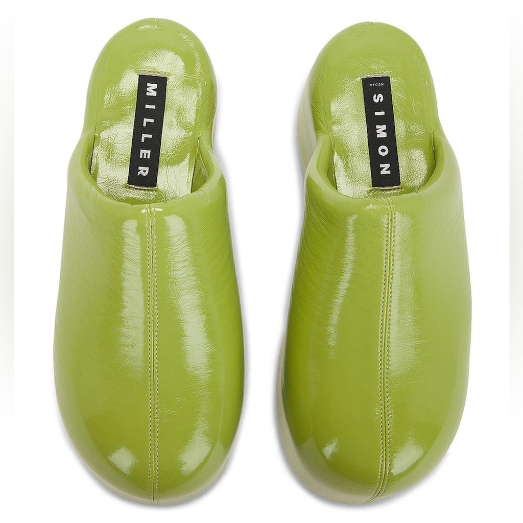 Simon Miller Platform Bubble Clog in Kiwi, REVOLVE Size EU 38 US 8 New w/o Box