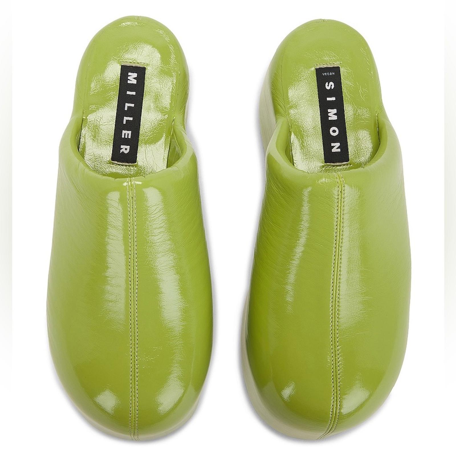 Simon Miller Platform Bubble Clog in Kiwi, REVOLVE Size EU 38 US 8 New w/o Box