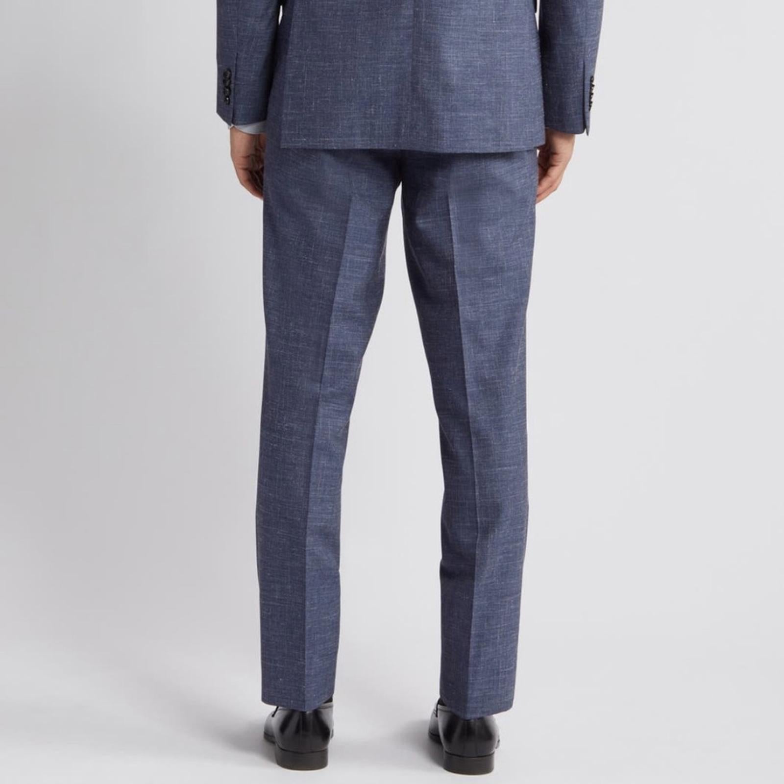 NEW Ted Baker London Karl Slim Fit Dress Pants, Mid Blue Size 29R New w/o Tag