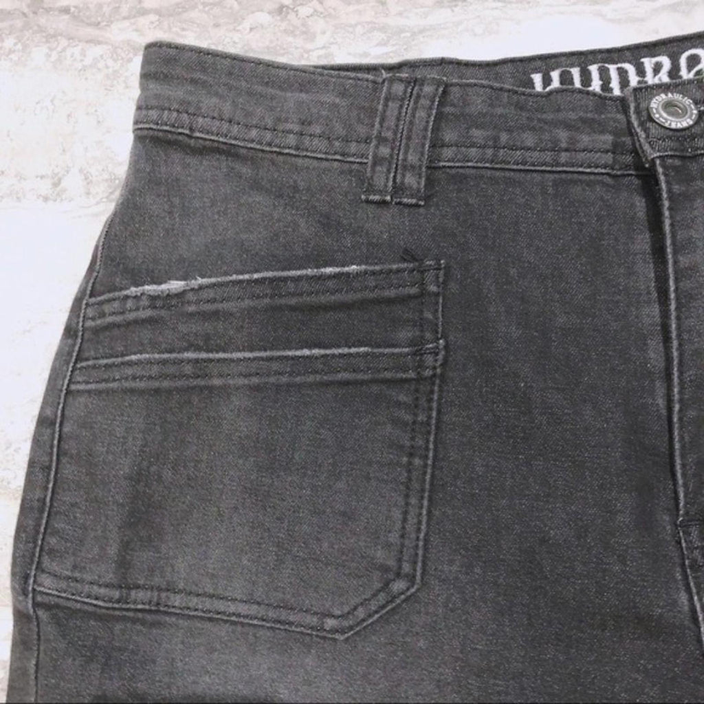 Hydraulic Murray High-Rise Skinny Leg Jeans in Black, Size 16 New w/Tag