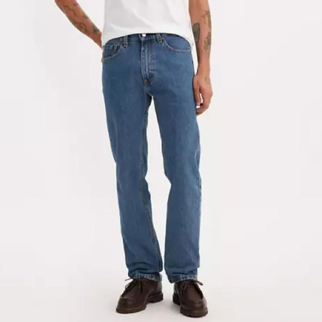 Levi’s 505™ Regular Fit Men’s Jeans, Size W32 X L32 Medium Wash EXCELLENT