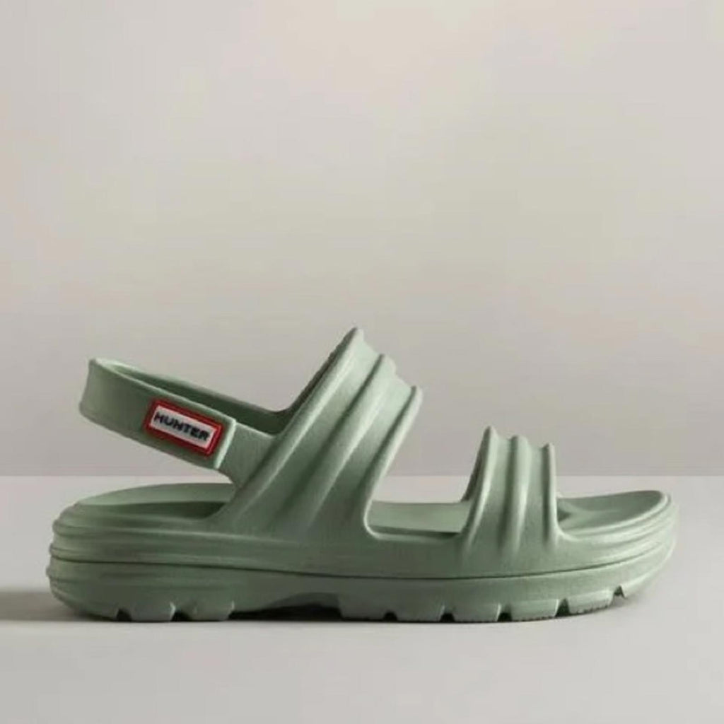 HUNTER Bloom Algae Foam Sandals in Sweet Gale Green, Size 11 New in Box