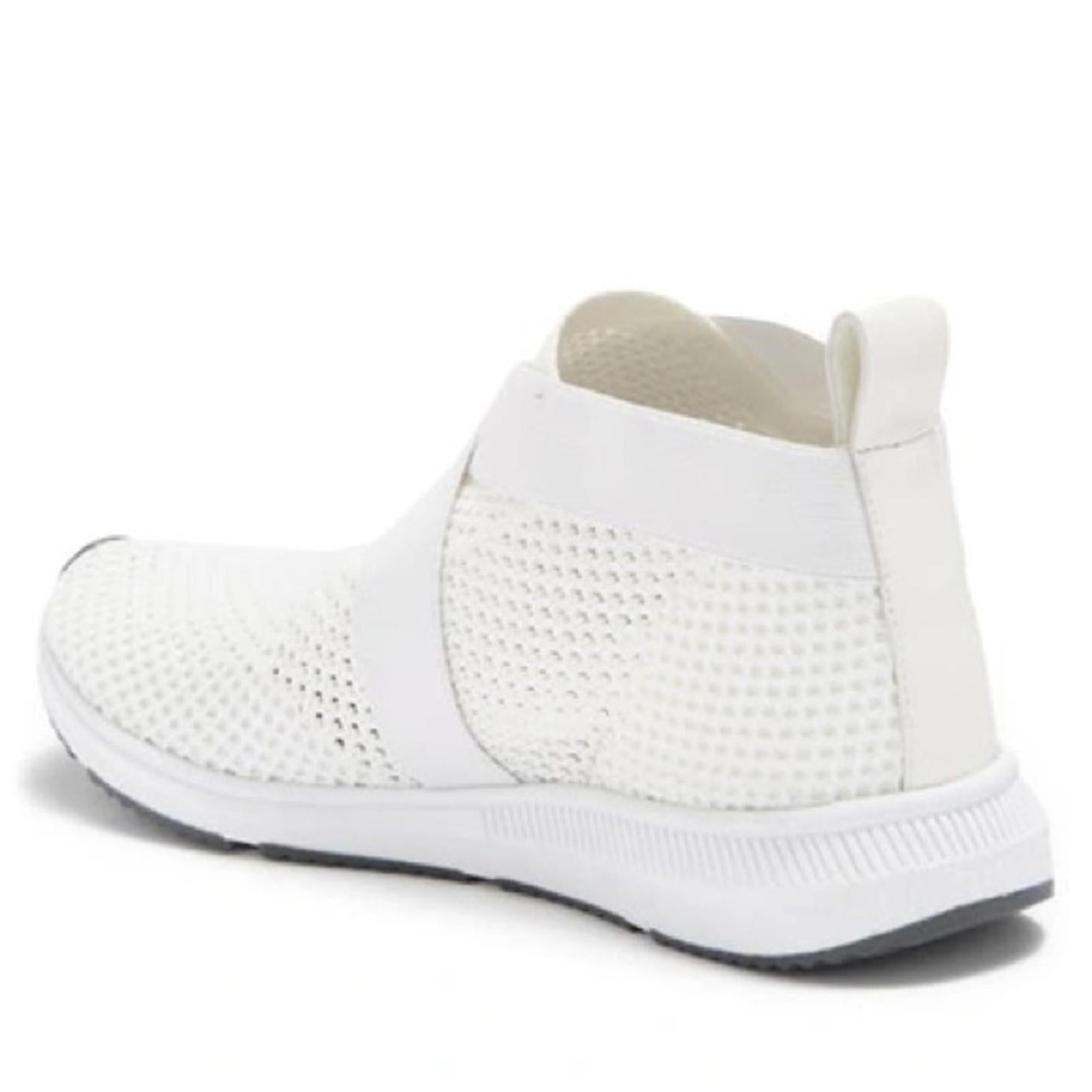 NEW Eileen Fisher Zing Stretch Knit Sneakers in White, Size 11 NEW w/o Box