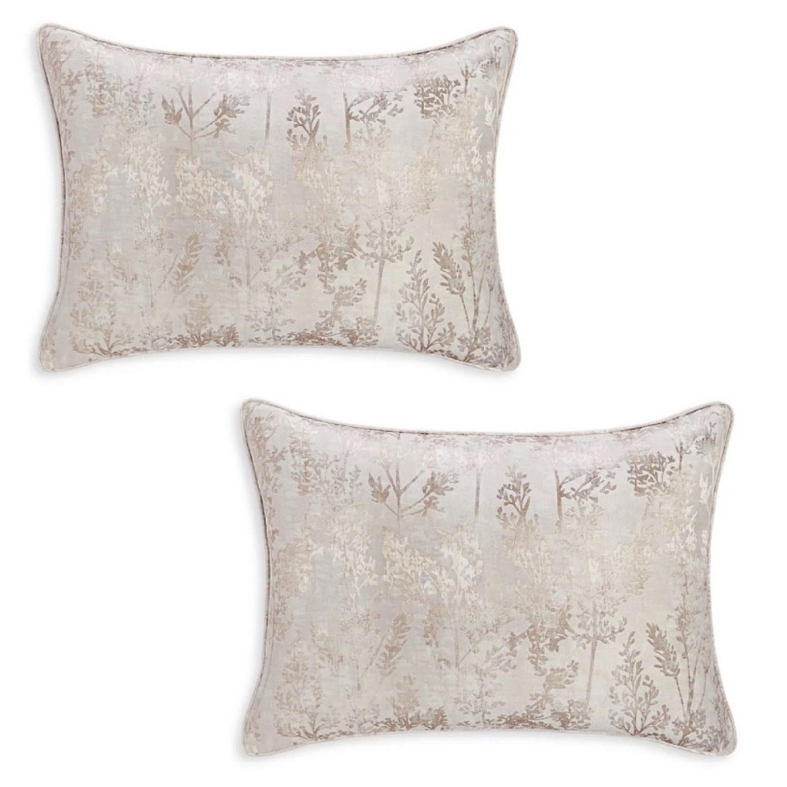 X2 Hudson Park Foglia King Sham in Gold Beige, $160/each NEW