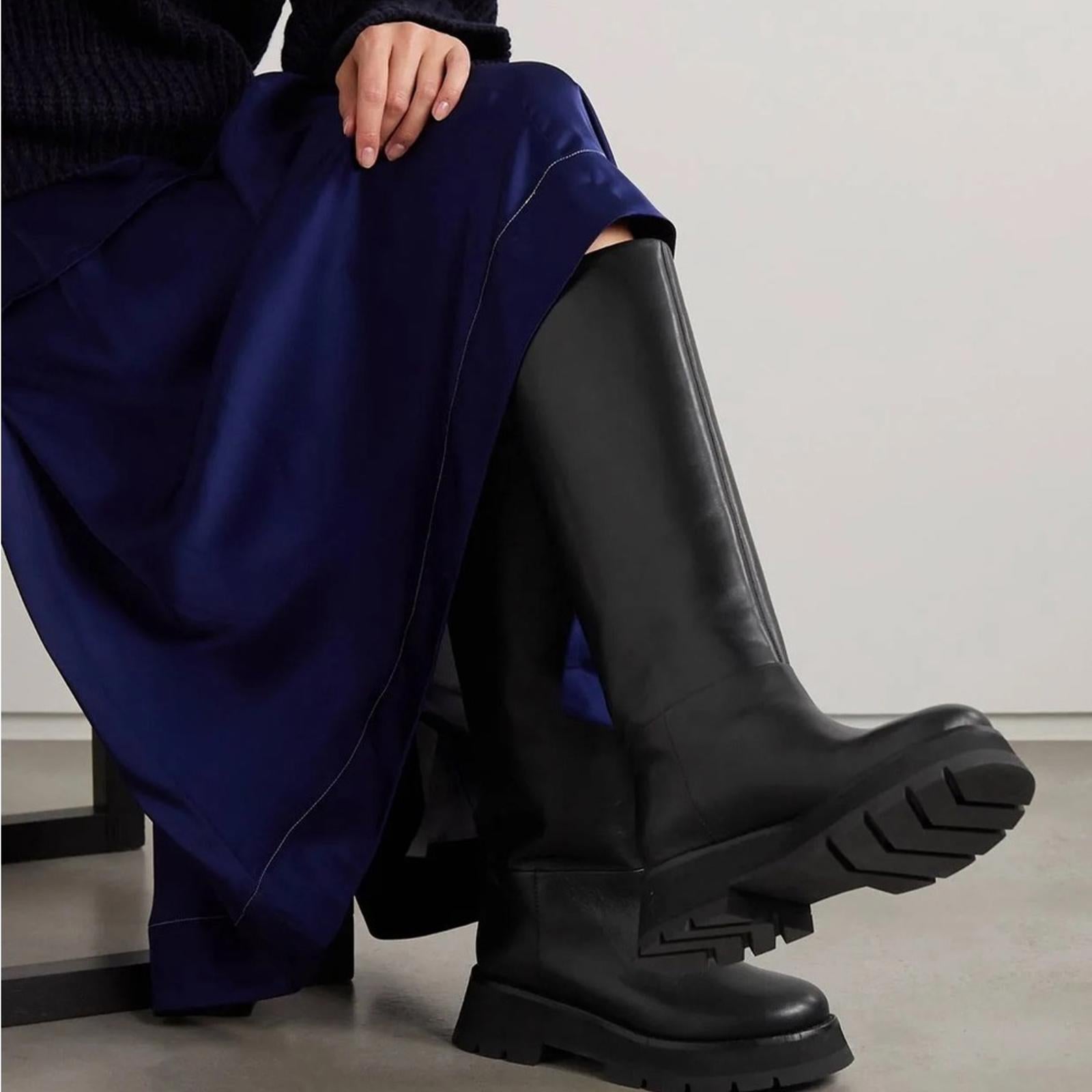 3.1 Phillip Lim Kate Tall Boots in White, Size 38.5 New in Box + Dust Bag $650