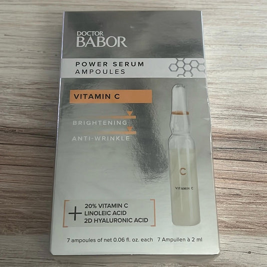 BABOR 7 Vitamin C Power Serum Ampoules NEW in Box & SEALED