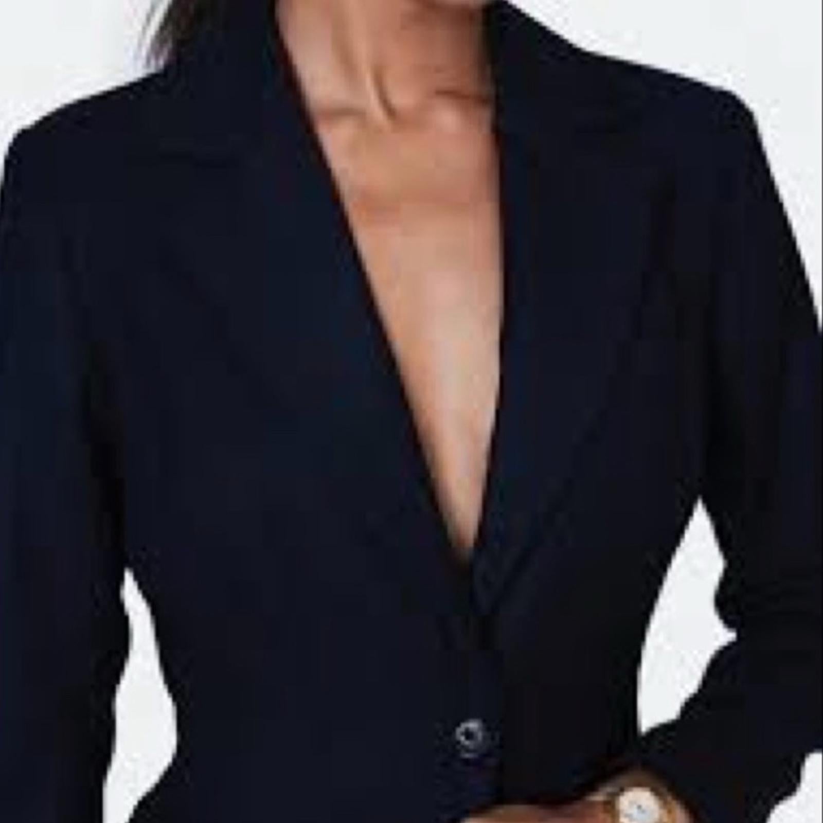 Billie the Label Jamie Blazer in Midnight, Size XS NEW w/Tag