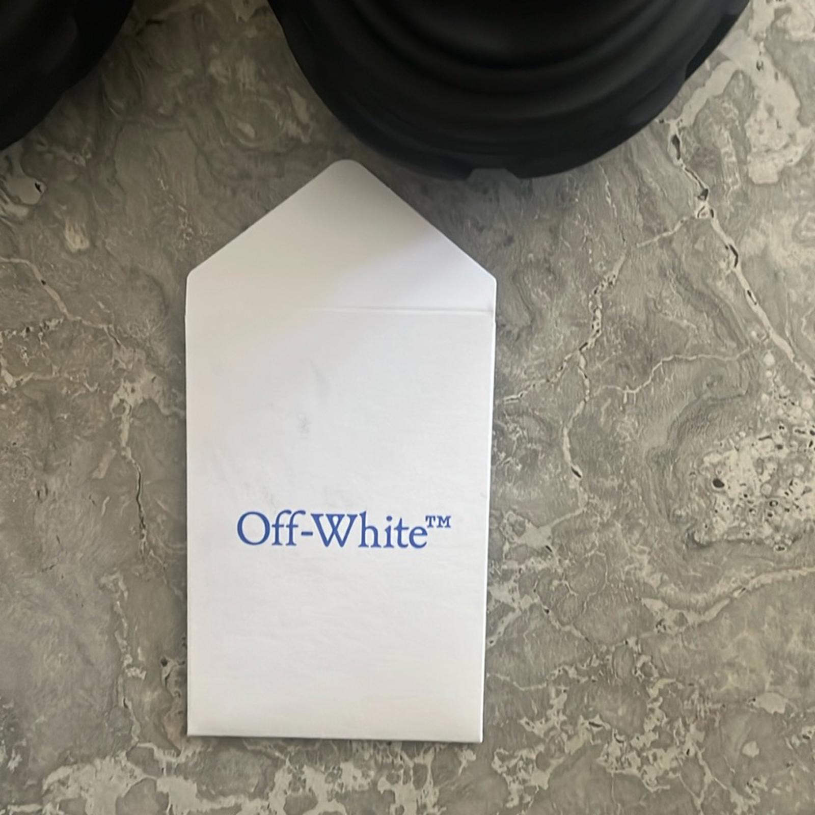 Off-White Black Tractor Motor Leather Boots, NWT, Size 38
