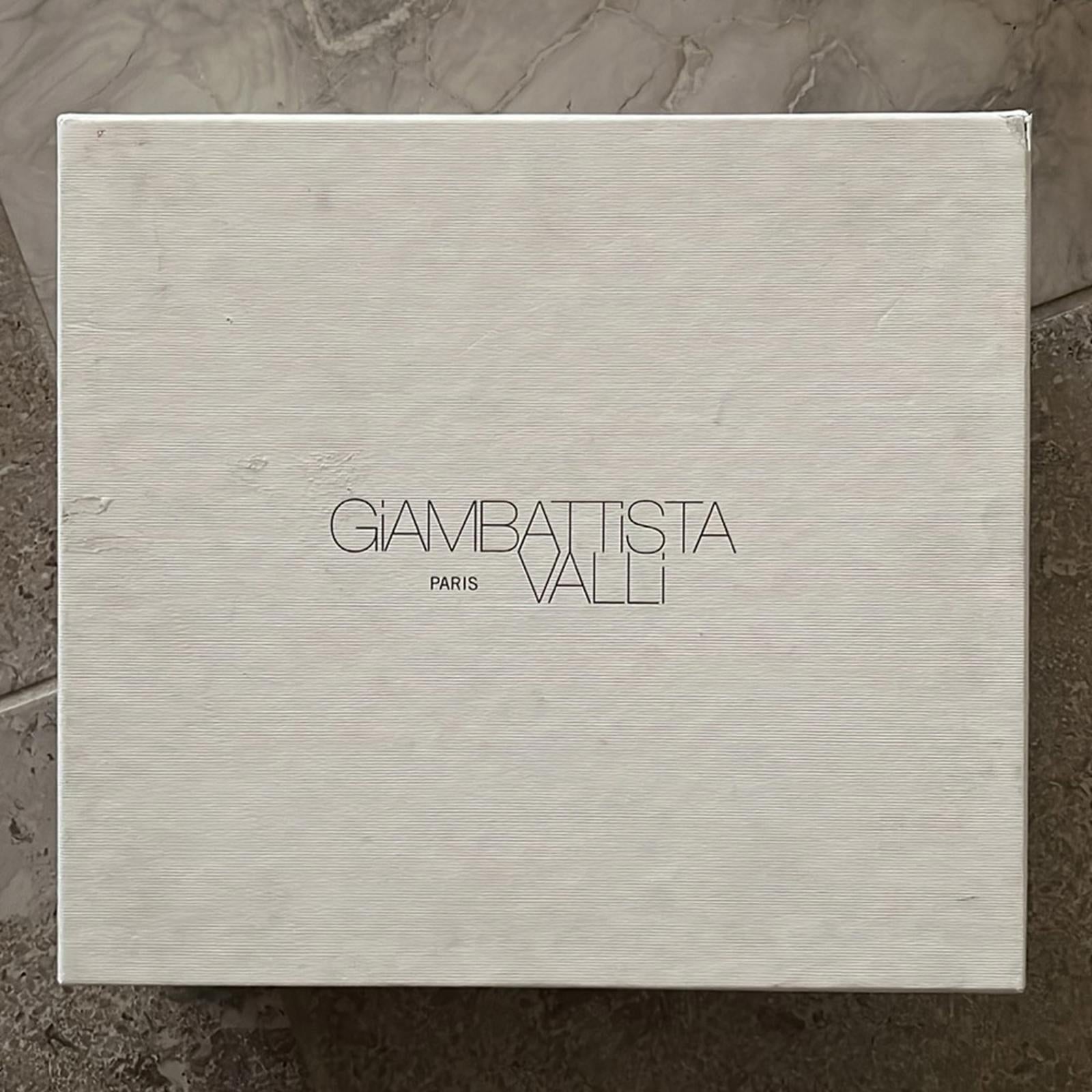 Giambattista Valli Peep-Toe Pumps Shoes, Size 38 Made in Italy NEW in Box $1,090