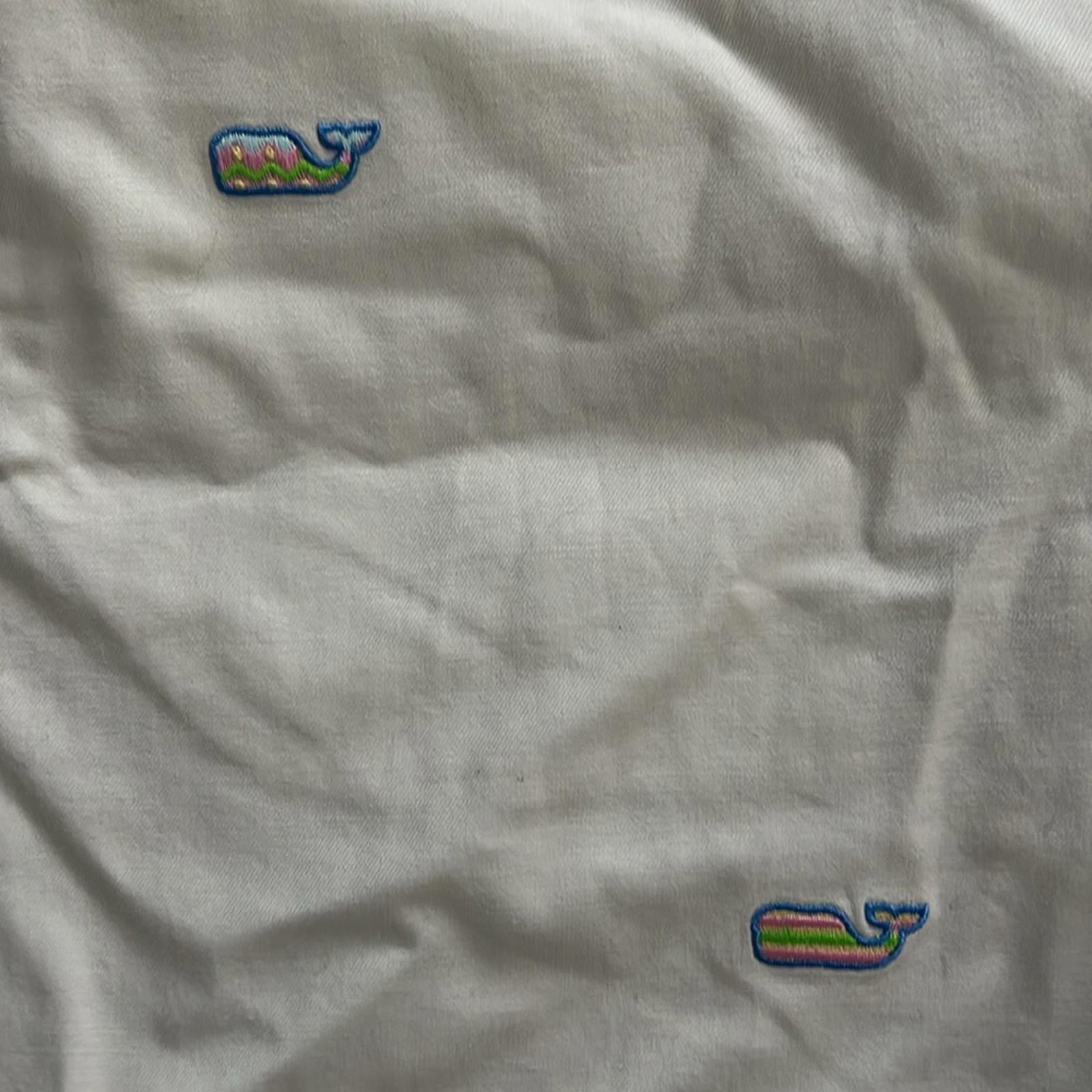 Vineyard Vines Easter Egg Whale EMB Breaker Shorts, Size 14 New w/Tag