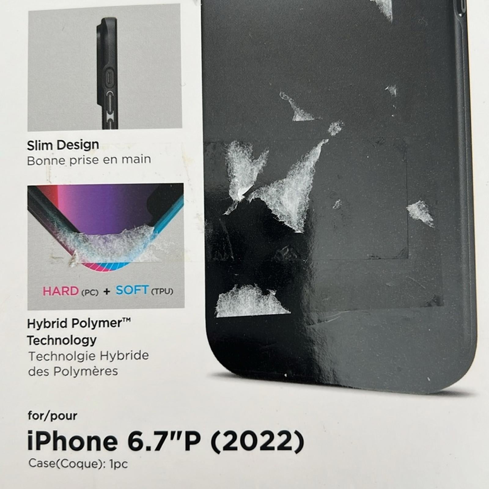 Spigen Thin Fit Case for iPhone 6.7”P (2022) in Black NEW in Box