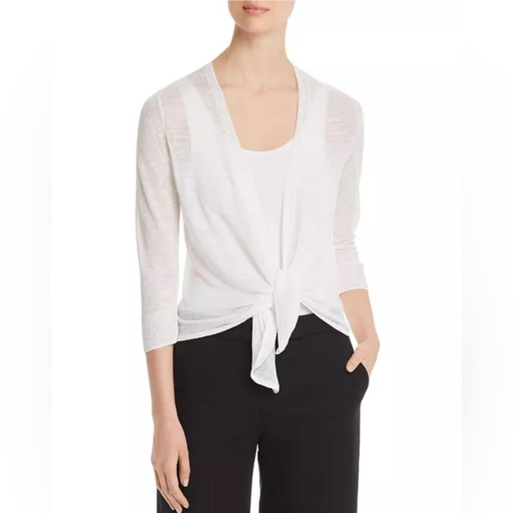 NIC+ZOE Lightweight Four-Way Cardigan in Paper White, NWT, Size XL