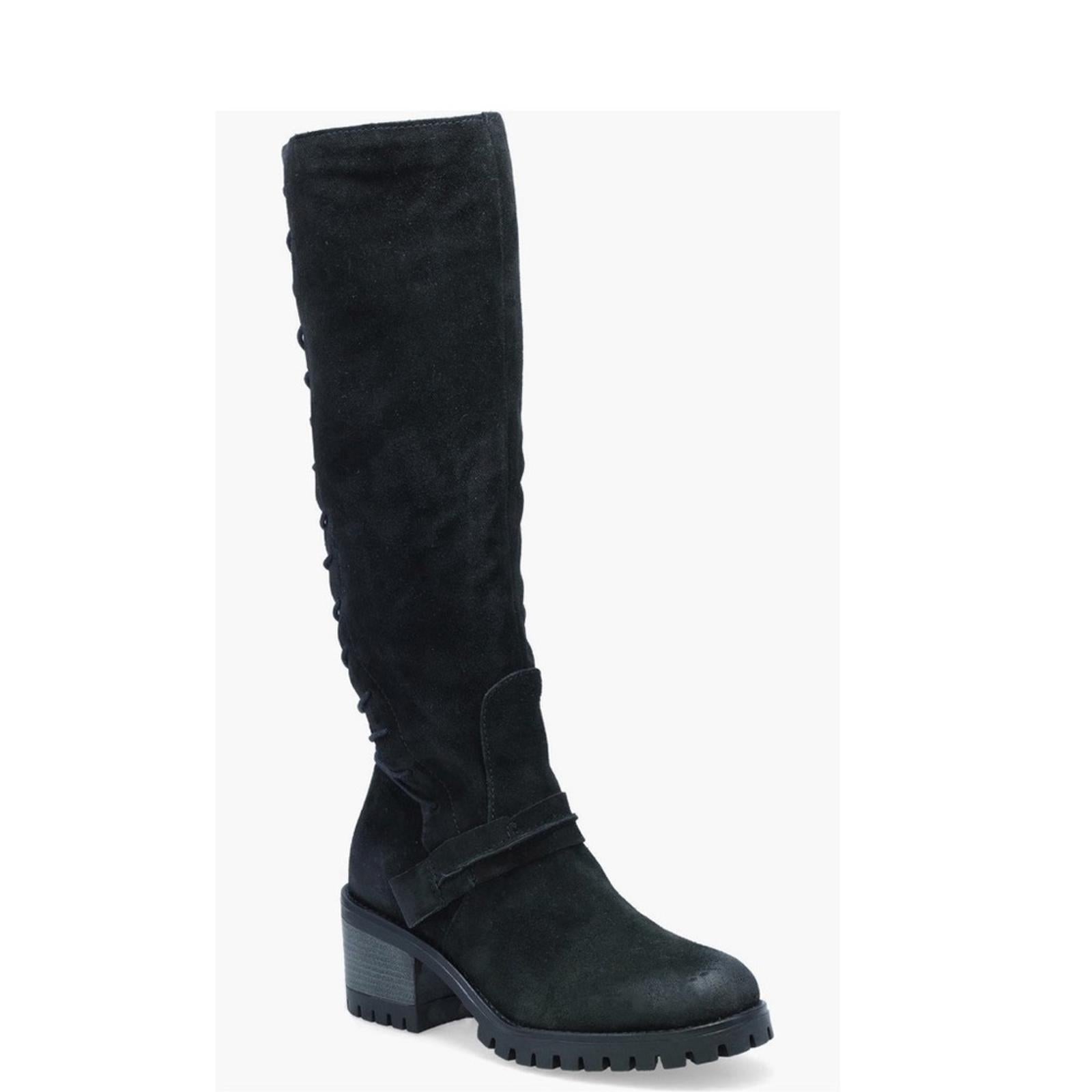 Miz Mooz Mayer Knee High Boots in Black, Size 36 NEW w/o Box