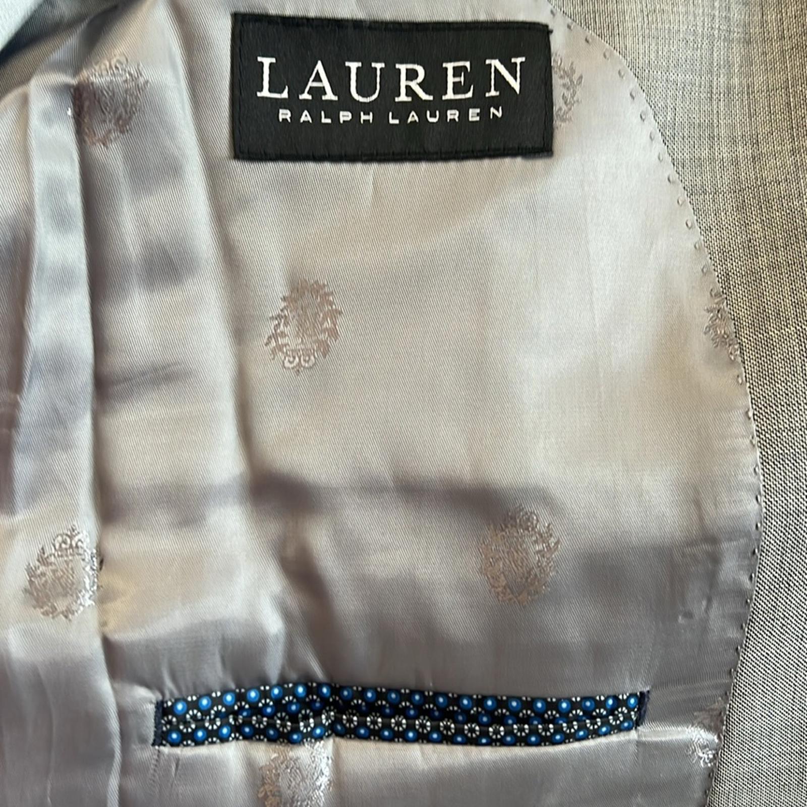 Ralph Lauren Classic Fit Suit Jacket in Light Grey, Size 40 Short New w/Tag $450