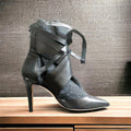 IRO Leather & Knit Sock Booties, Black Size FR41 | EU38 New in Box Retail 345 €