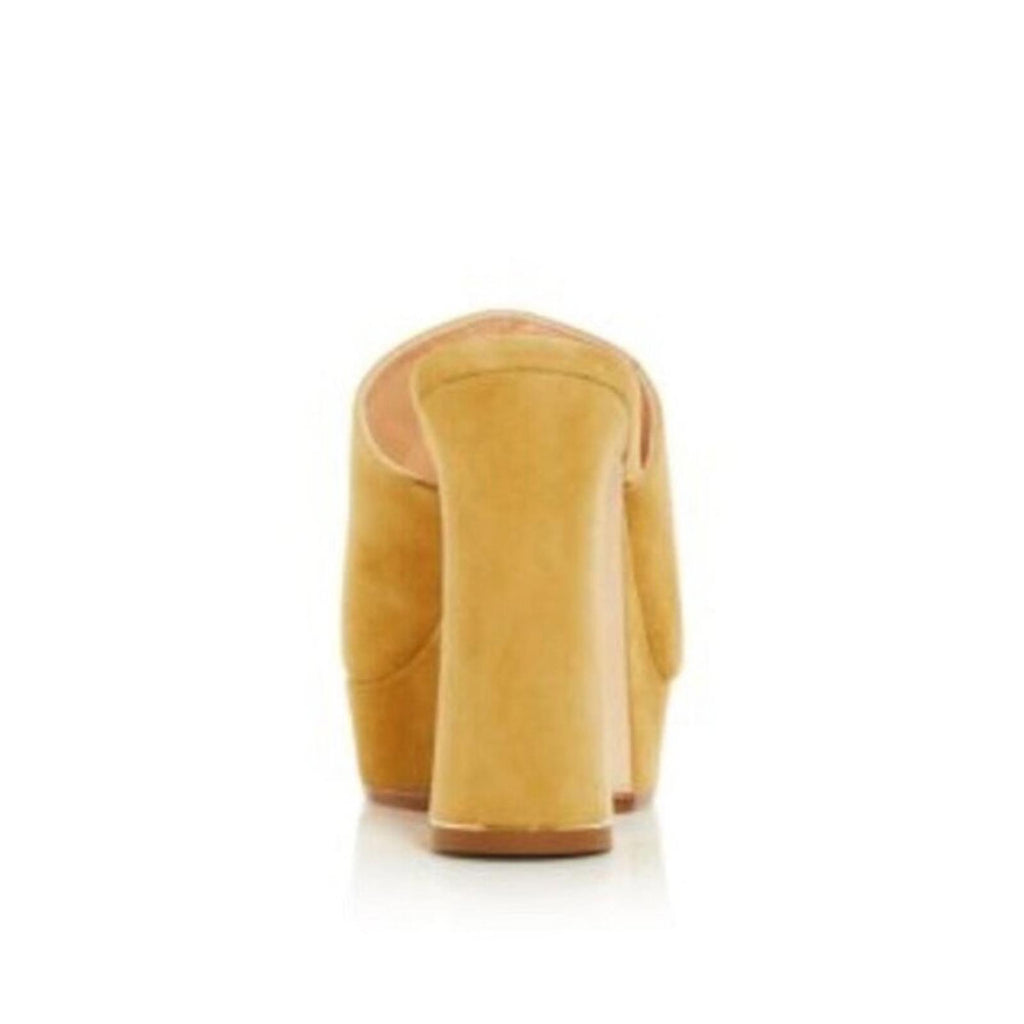 Nicholas Kirkwood Annabel Suede Mule in Hazel Suede Size 36.5 New +DustBag