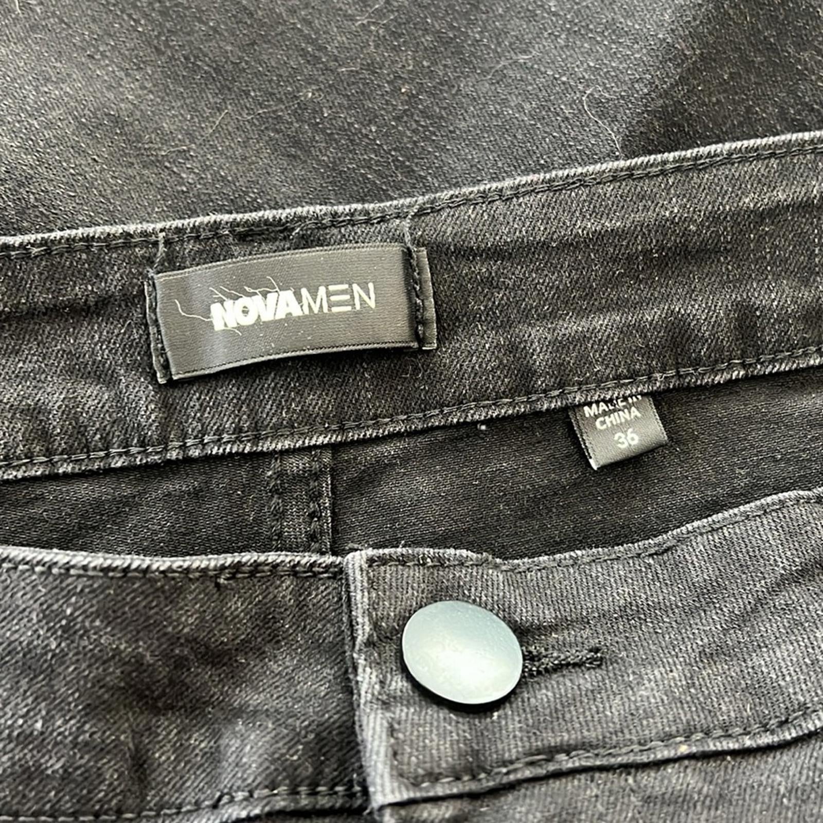 NEW NovaMEN Black Jeans, Size 36