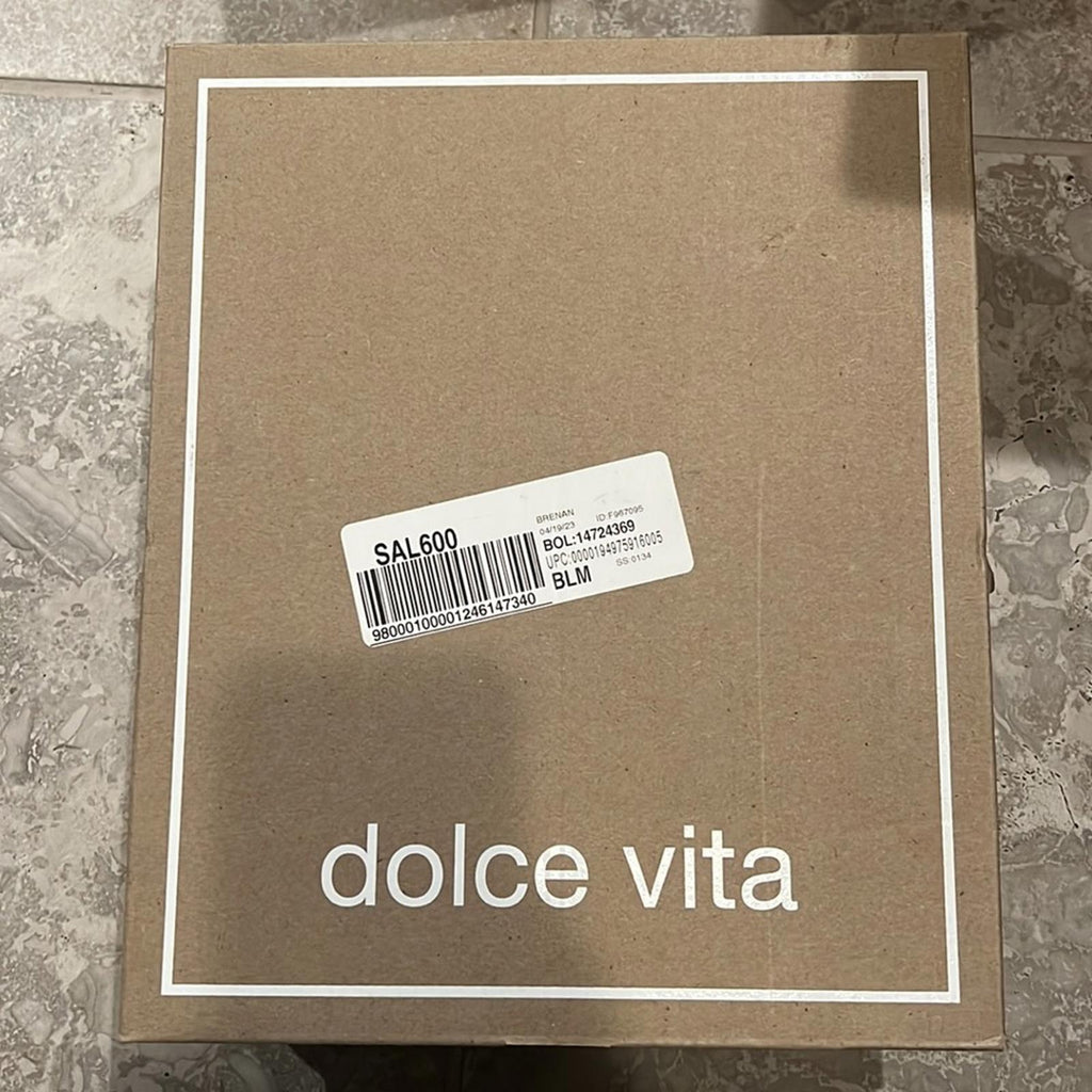 Dolce Vita Brenan Slip On Loafer Pumps, Black Wedge Size 8.5M in Original Box