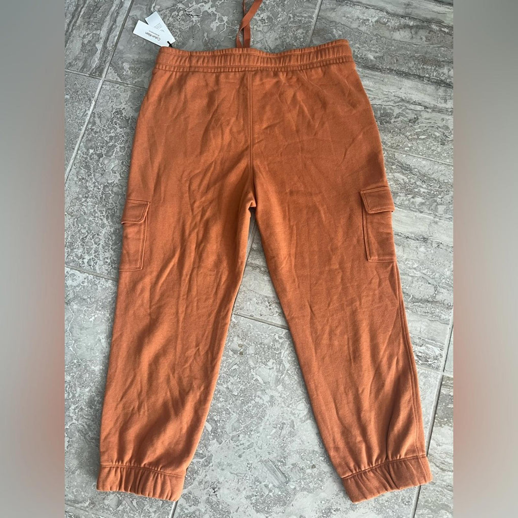 Calvin Klein Performance Pants Slim-Fit Cargo Jogger Pockets Plus Size XXL NWT